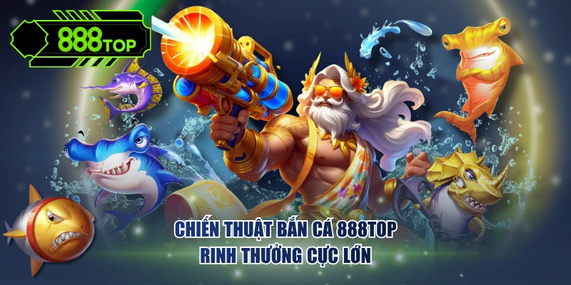 Chiến thuật bắn cá 888TOP rinh thưởng cực lớn