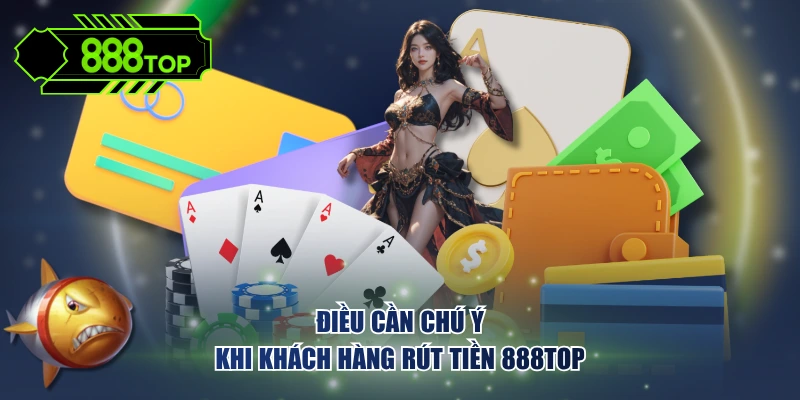 Điều cần chú ý khi khách hàng rút tiền 888TOP