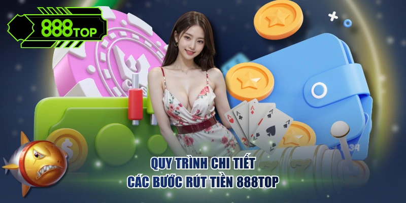 Quy trình chi tiết các bước rút tiền 888TOP